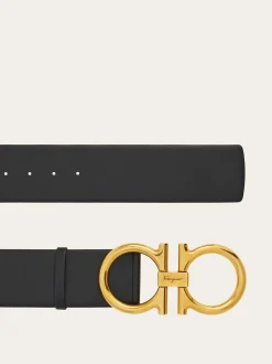 High waist Gancini belt - Women