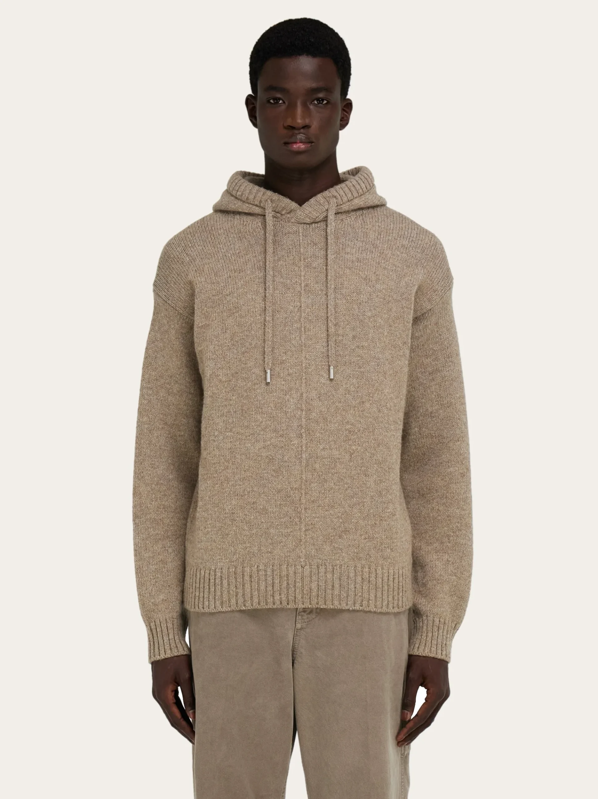 Hooded knit - Men
