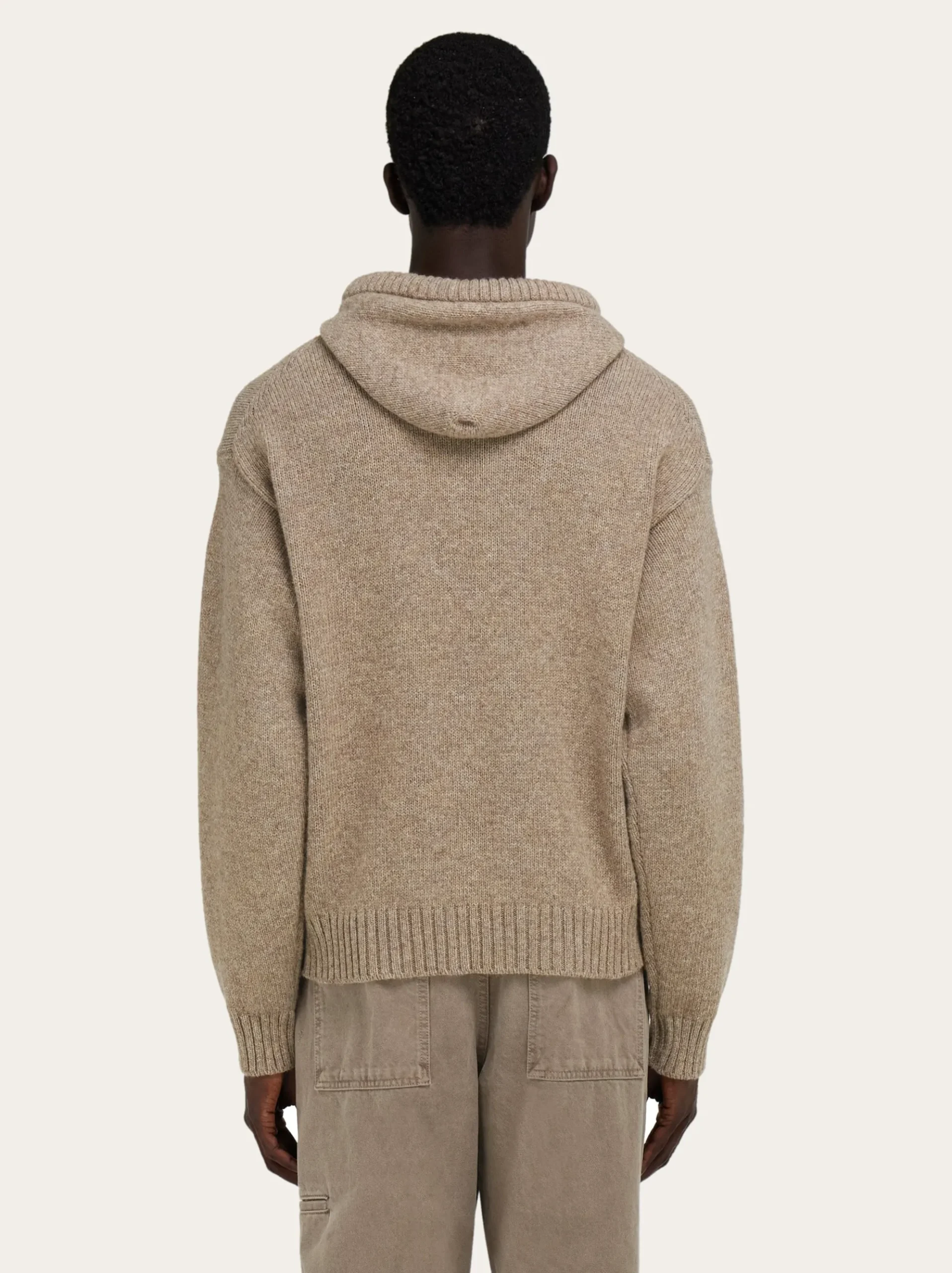Hooded knit - Men