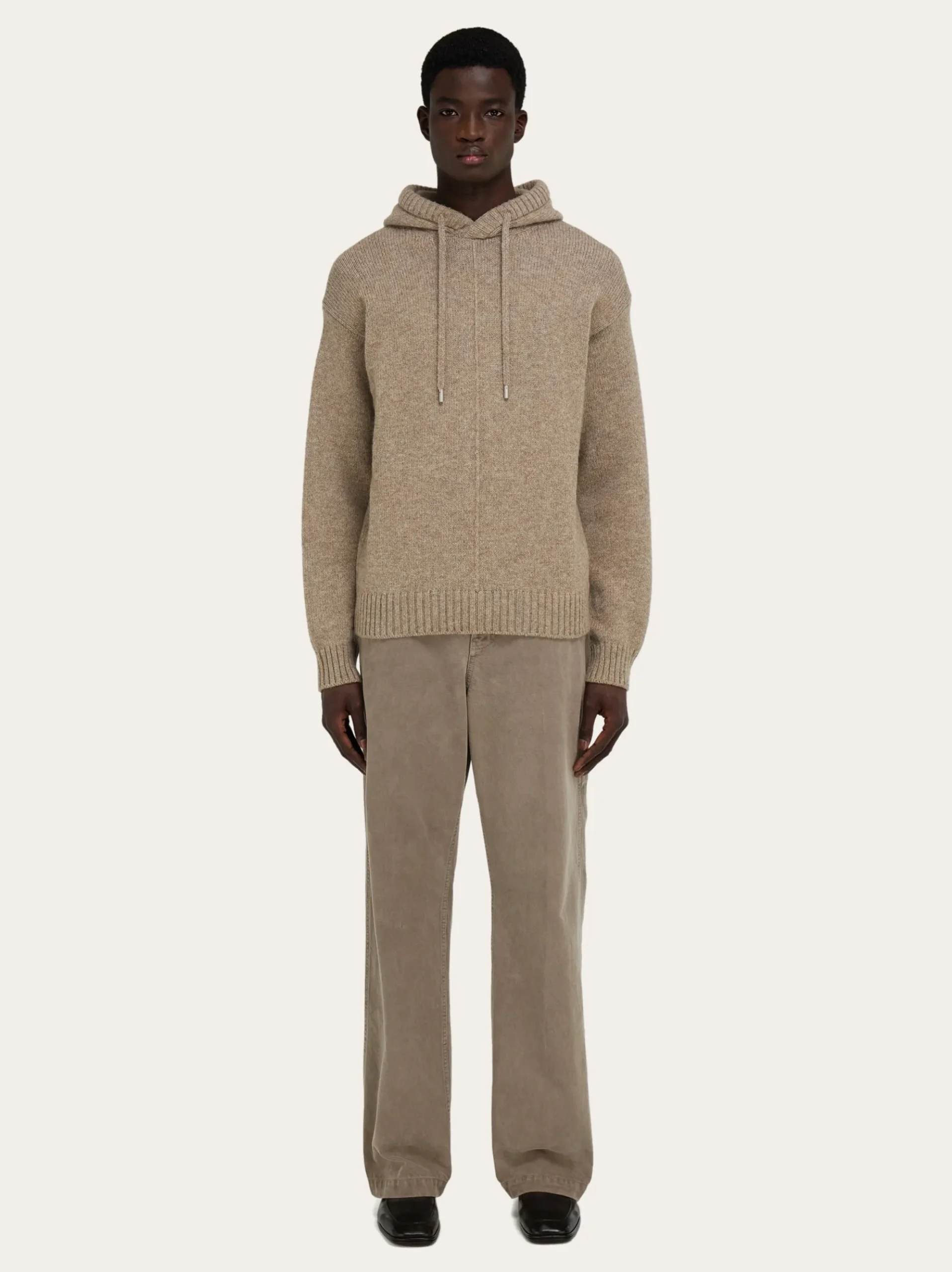 Hooded knit - Men