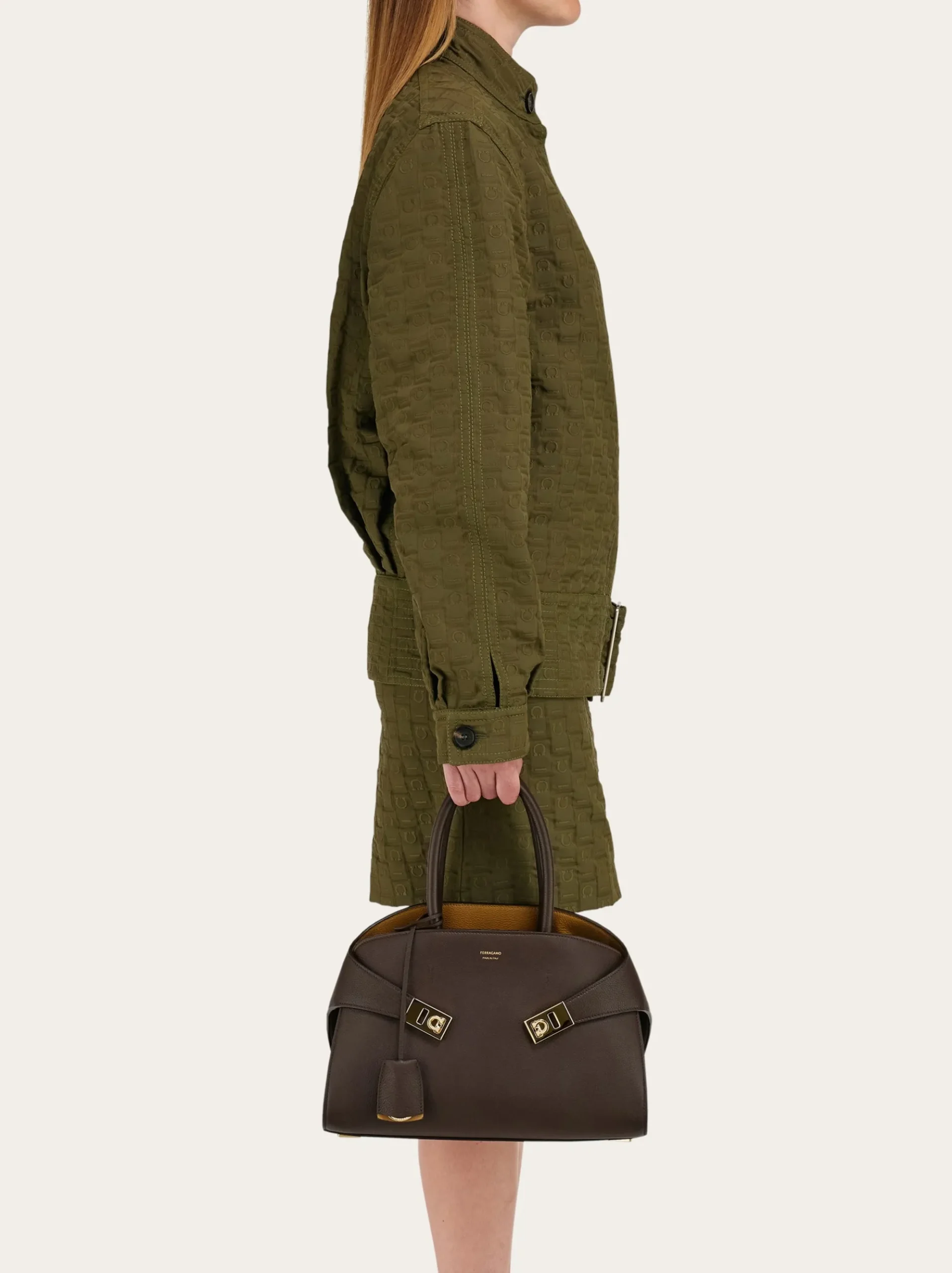 Hug bicolor handbag (M) - Women