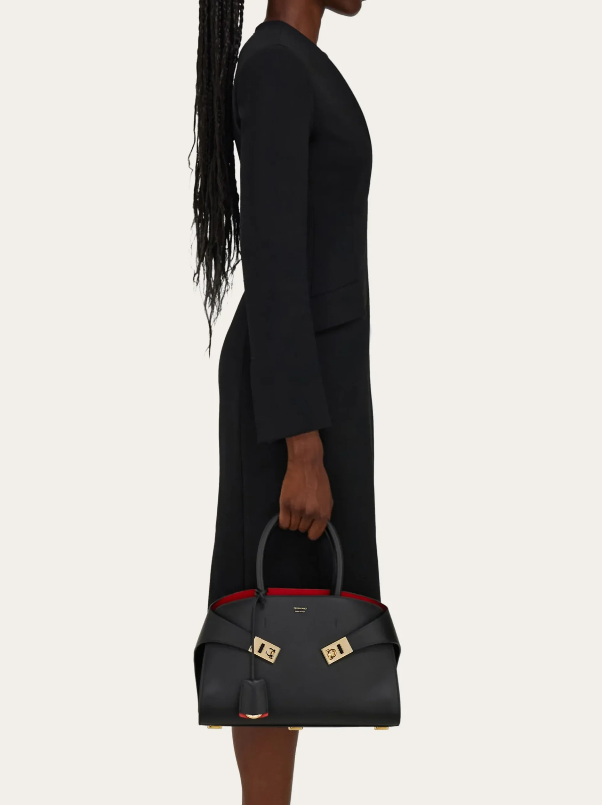 Hug bicolor handbag (M) - Women