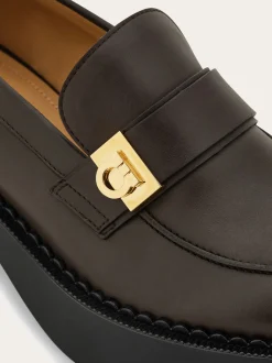Hug buckle chunky loafer - Women