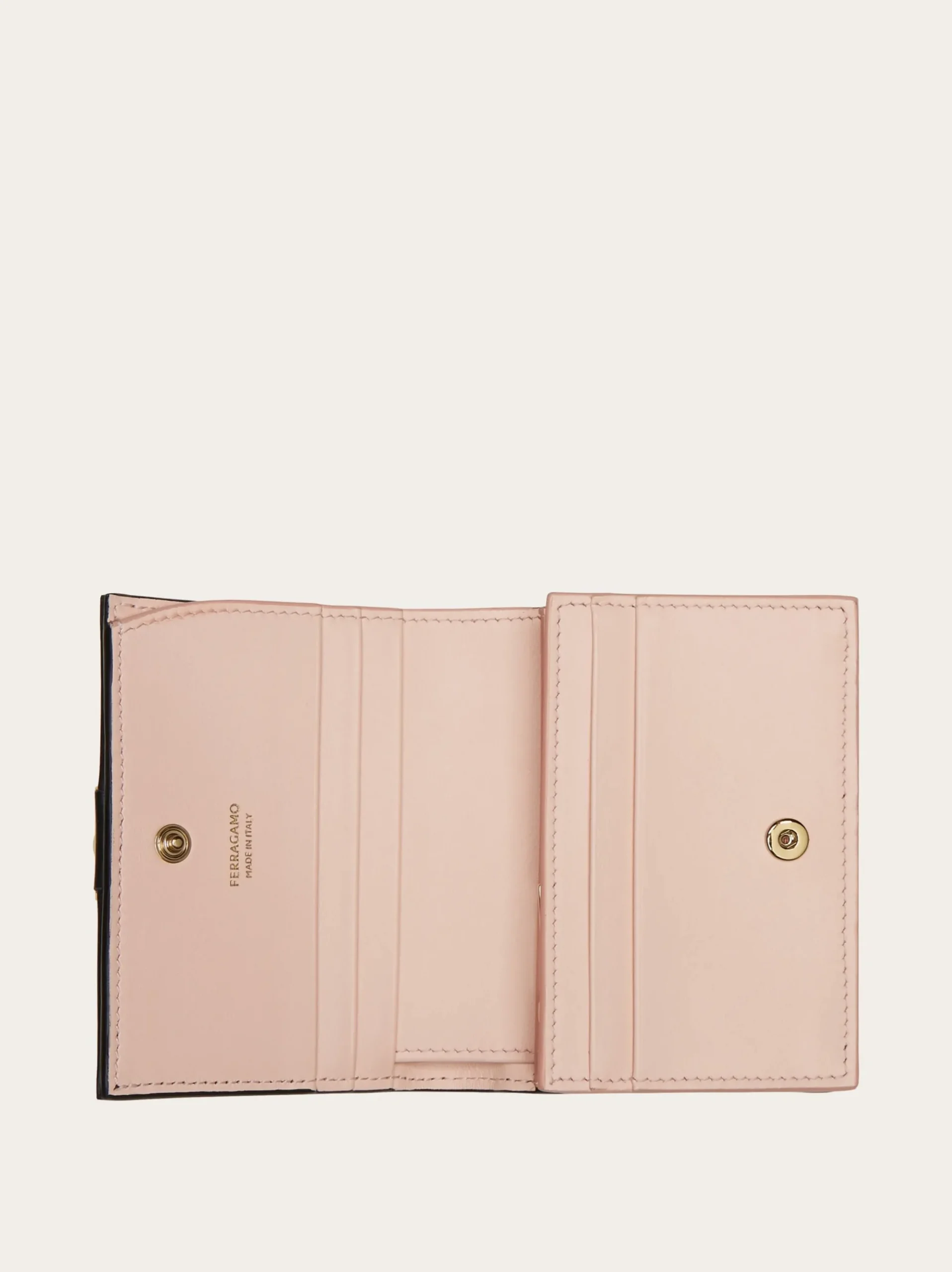 Hug compact two-tone wallet - Women