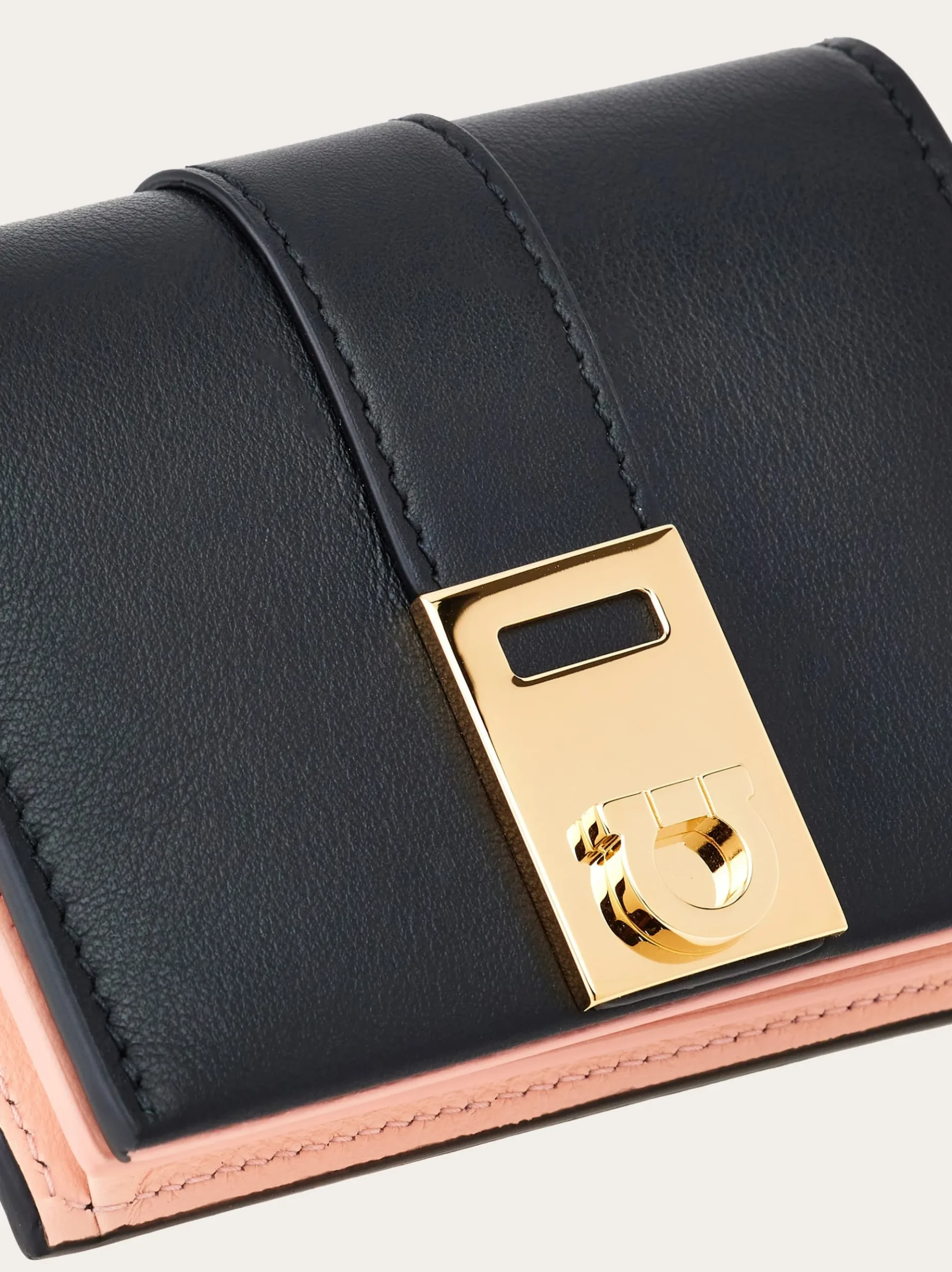 Hug compact two-tone wallet - Women
