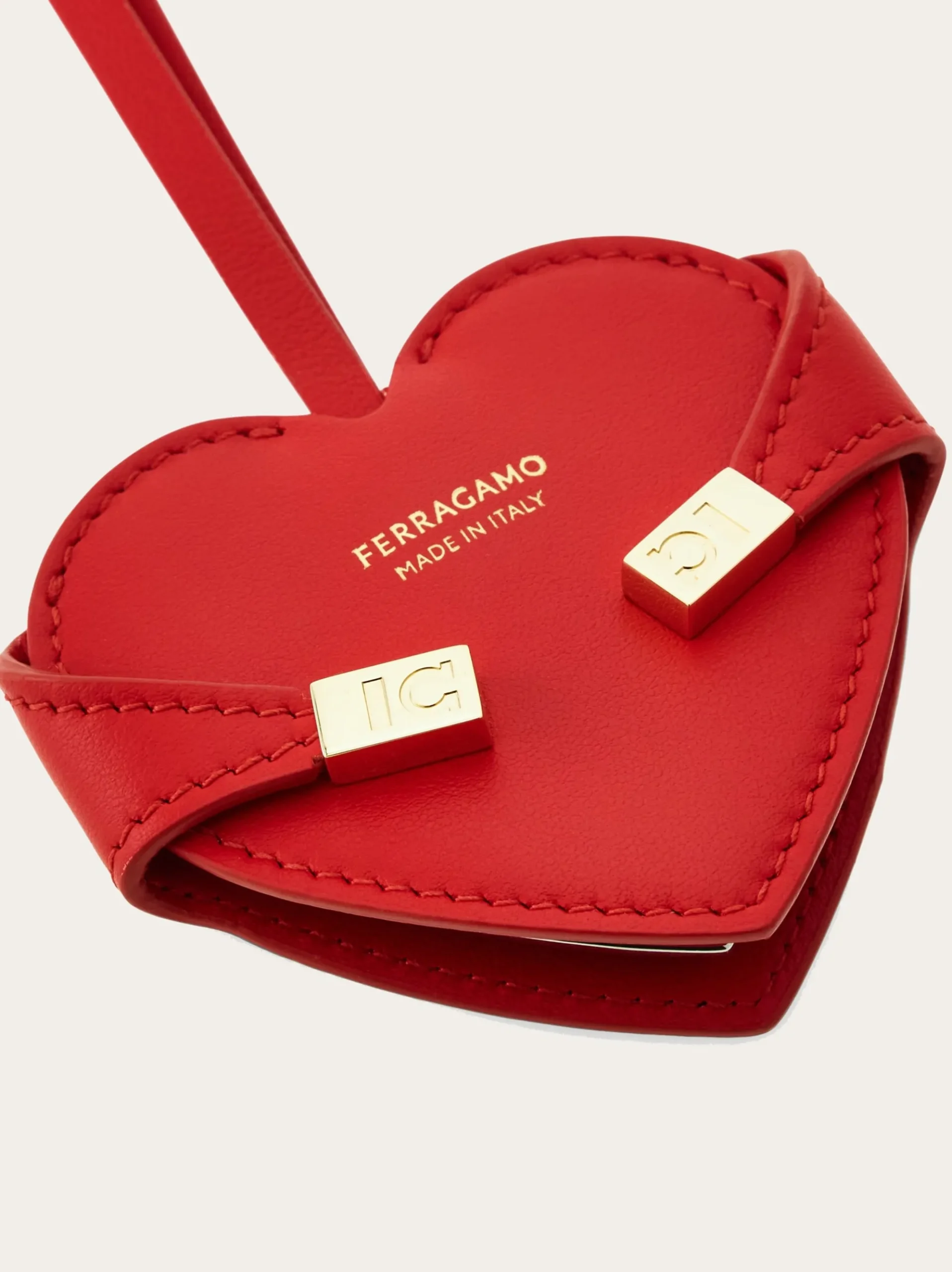 Hug heart mirror charm - Women