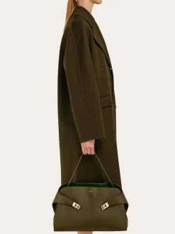Hug Soft bicolor shoulder bag (L) - Women
