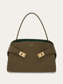 Hug Soft bicolor shoulder bag (M) - Women