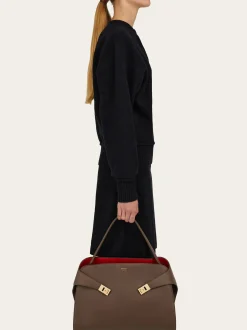Hug Soft bicolor shoulder bag (L) - Women