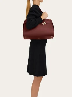 Hug Soft bicolor shoulder bag (L) - Women