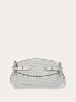 Hug Soft crossbody bag with crystals (XS) - Women