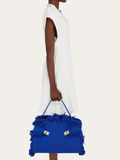 Hug Soft fringed shoulder bag (L) - Women