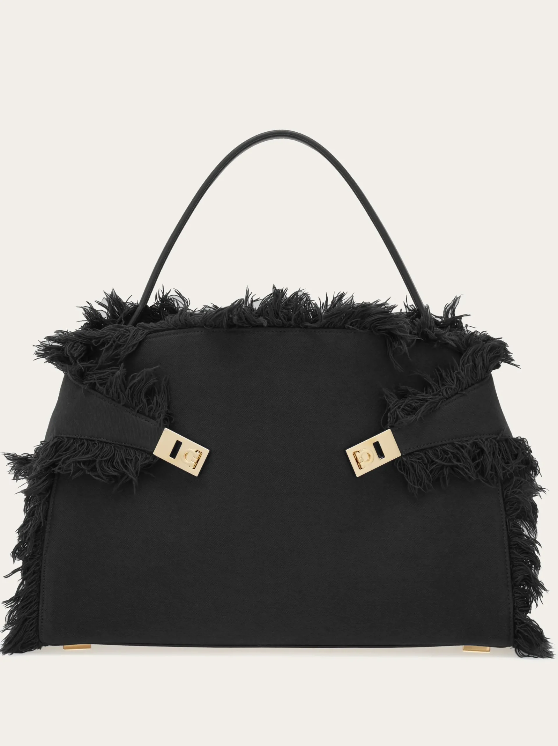 Hug Soft fringed shoulder bag (L) - Women