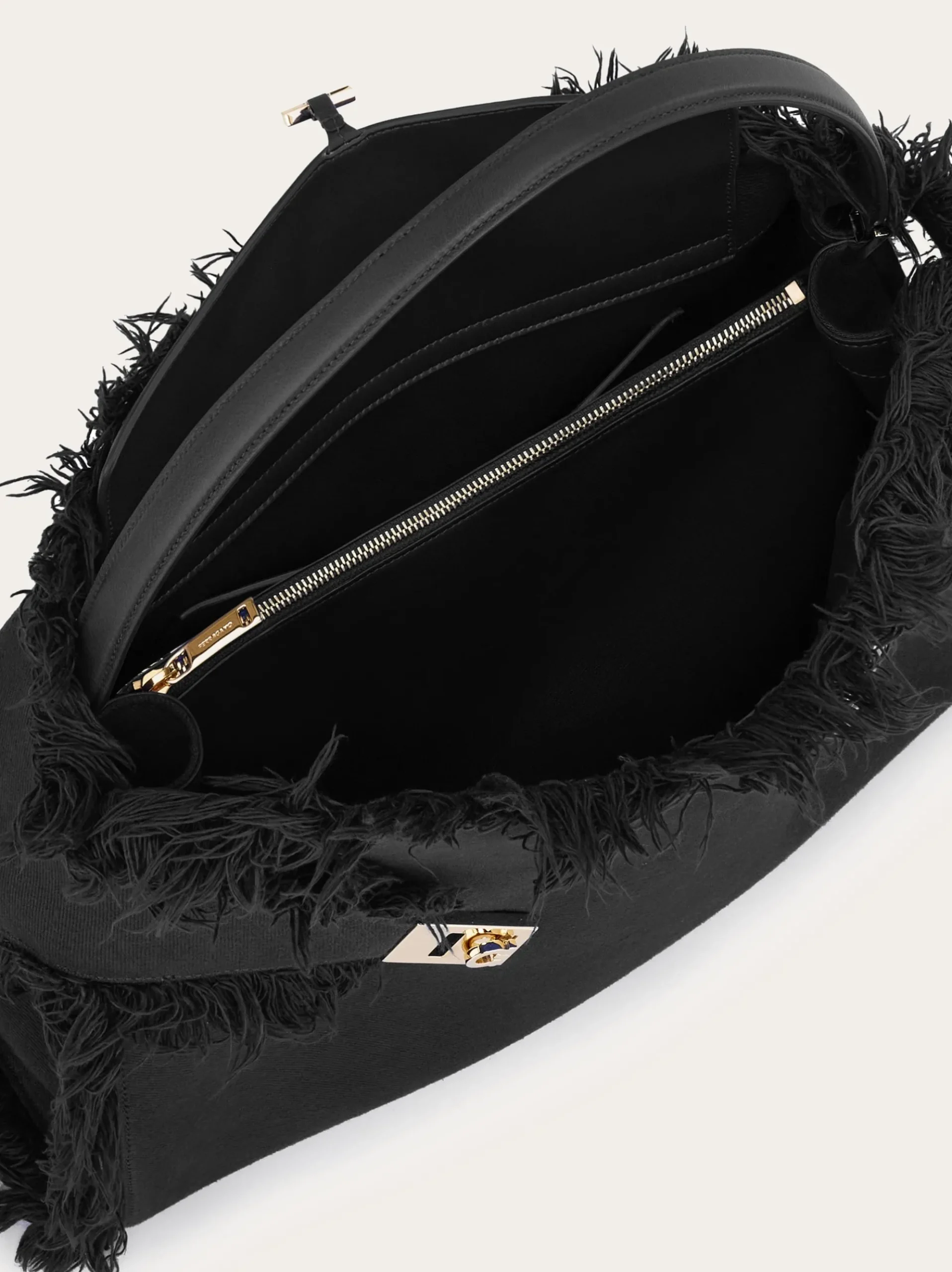 Hug Soft fringed shoulder bag (L) - Women