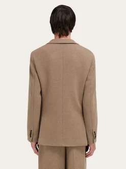 Jersey interlock blazer - Men