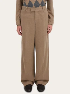 Jersey interlock tailored trouser - Men