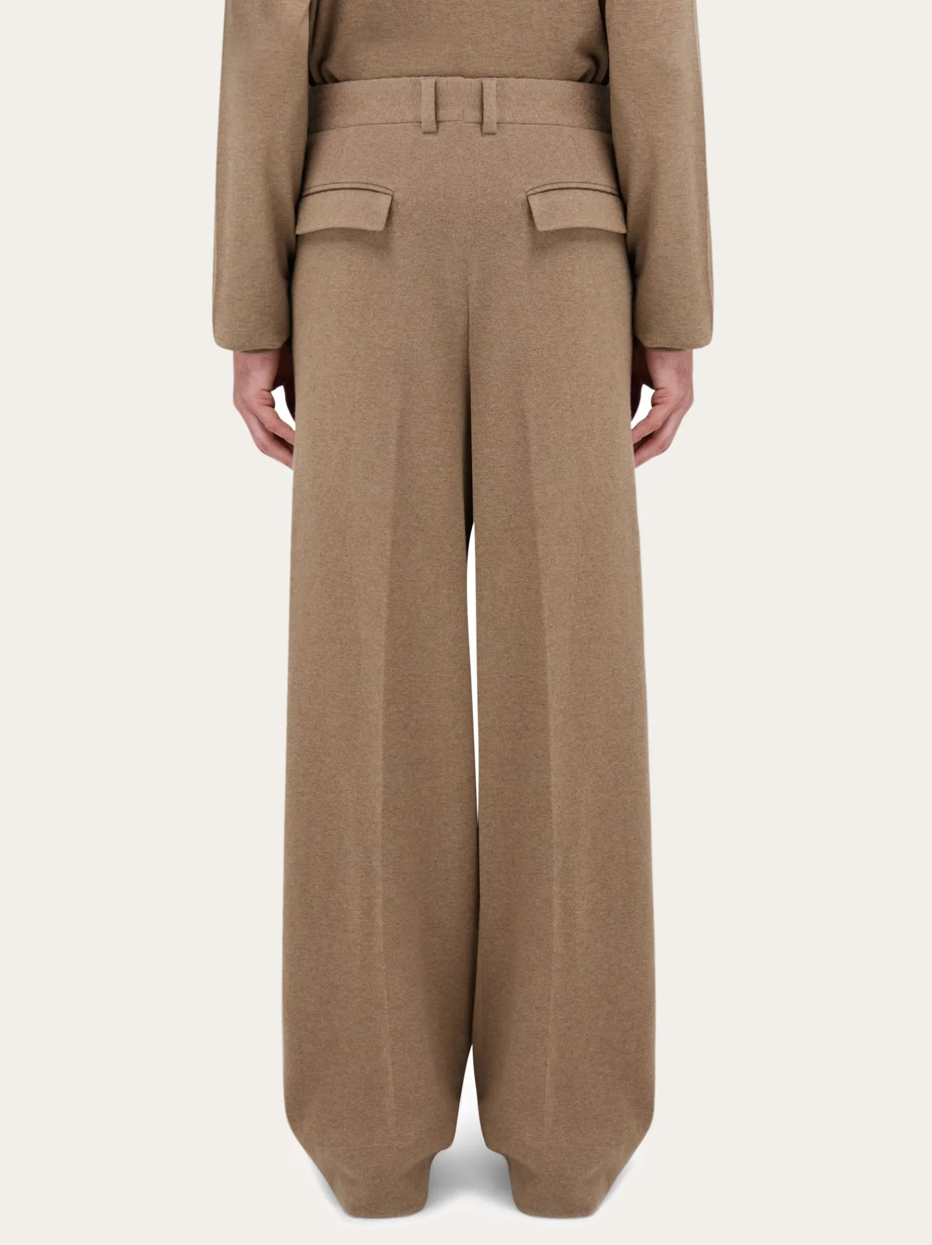 Jersey interlock tailored trouser - Men