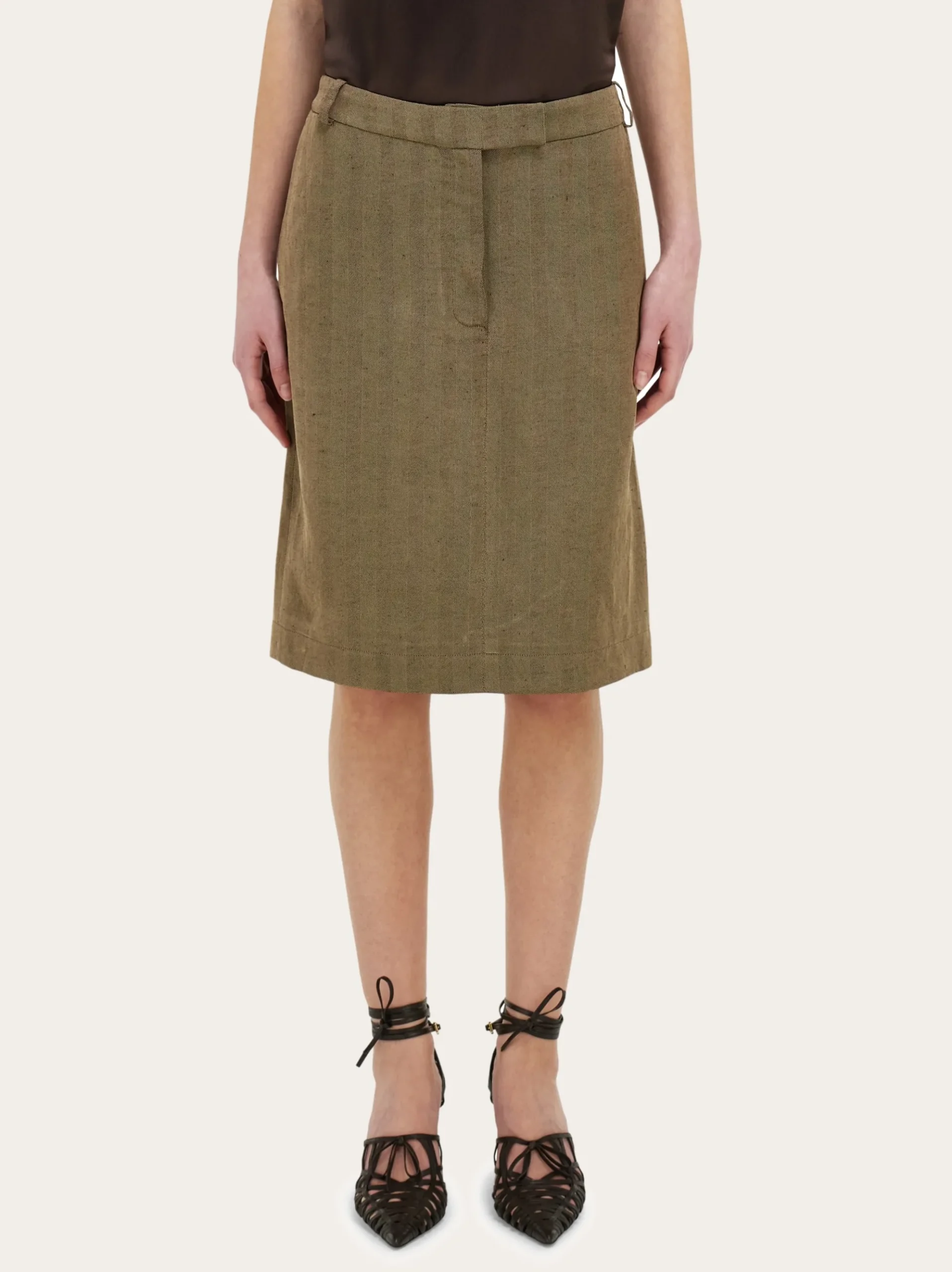 Knee length skirt - Women