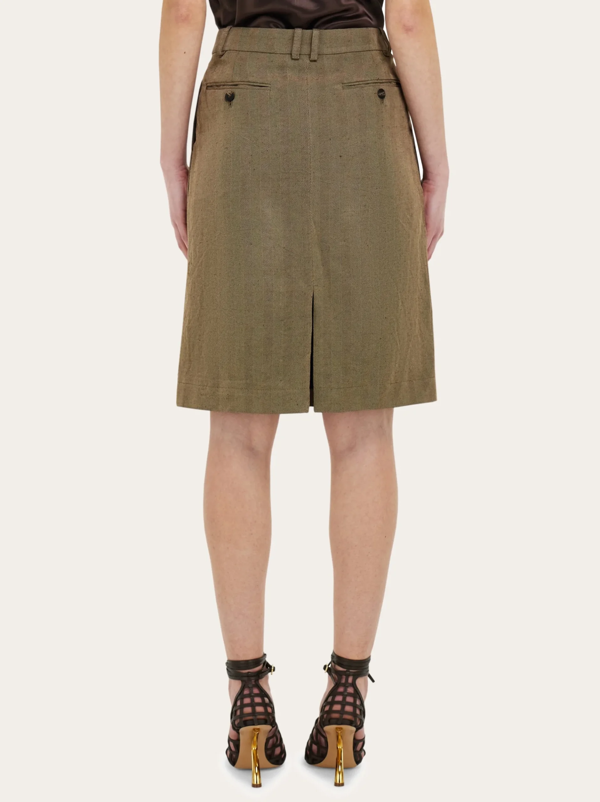 Knee length skirt - Women