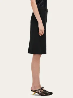 Knee length skirt - Women