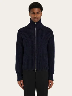 Knitted blouson - Men