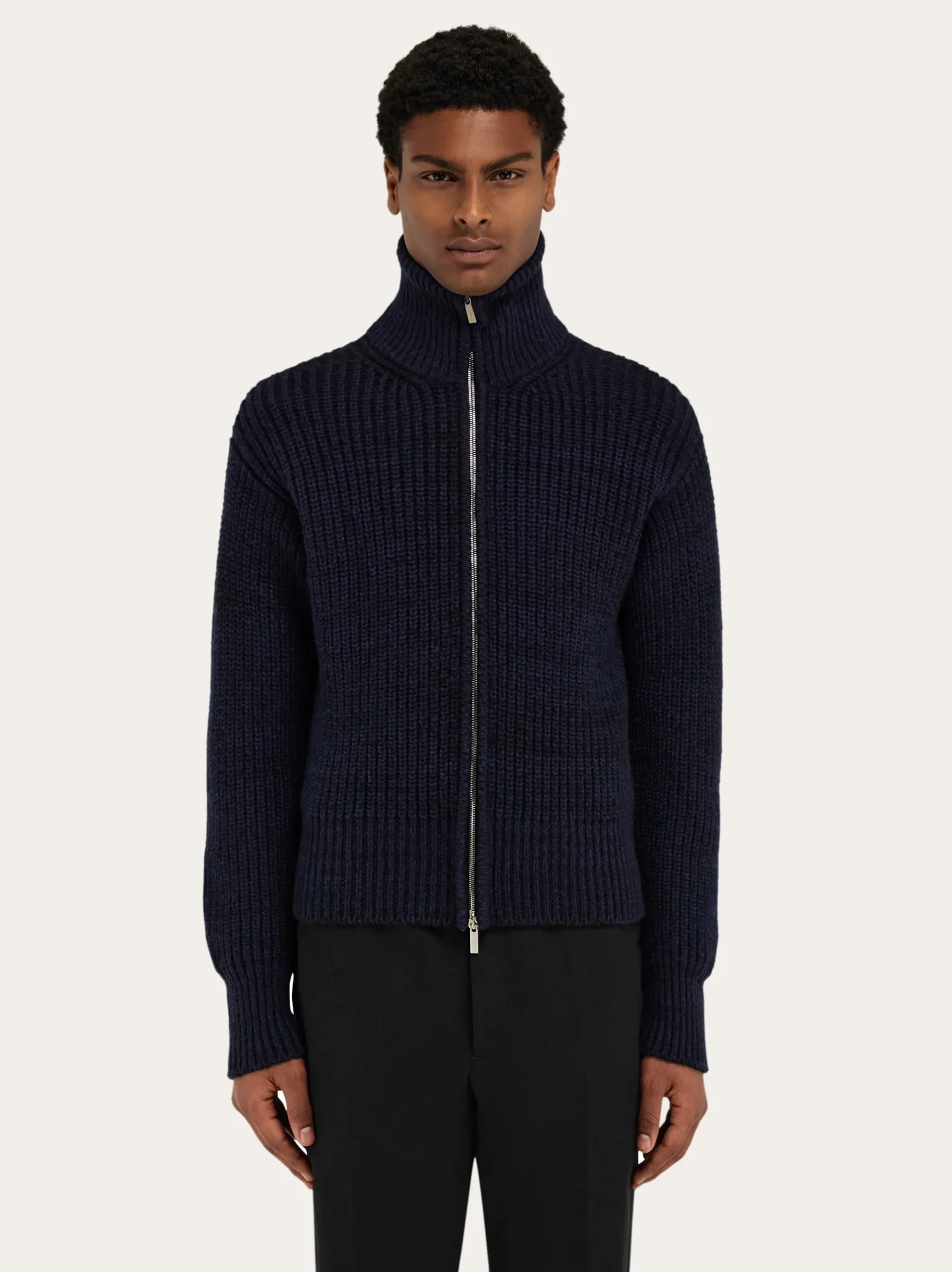 Knitted blouson - Men