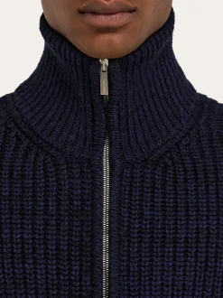 Knitted blouson - Men
