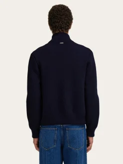 Knitted bomber jacket - Men