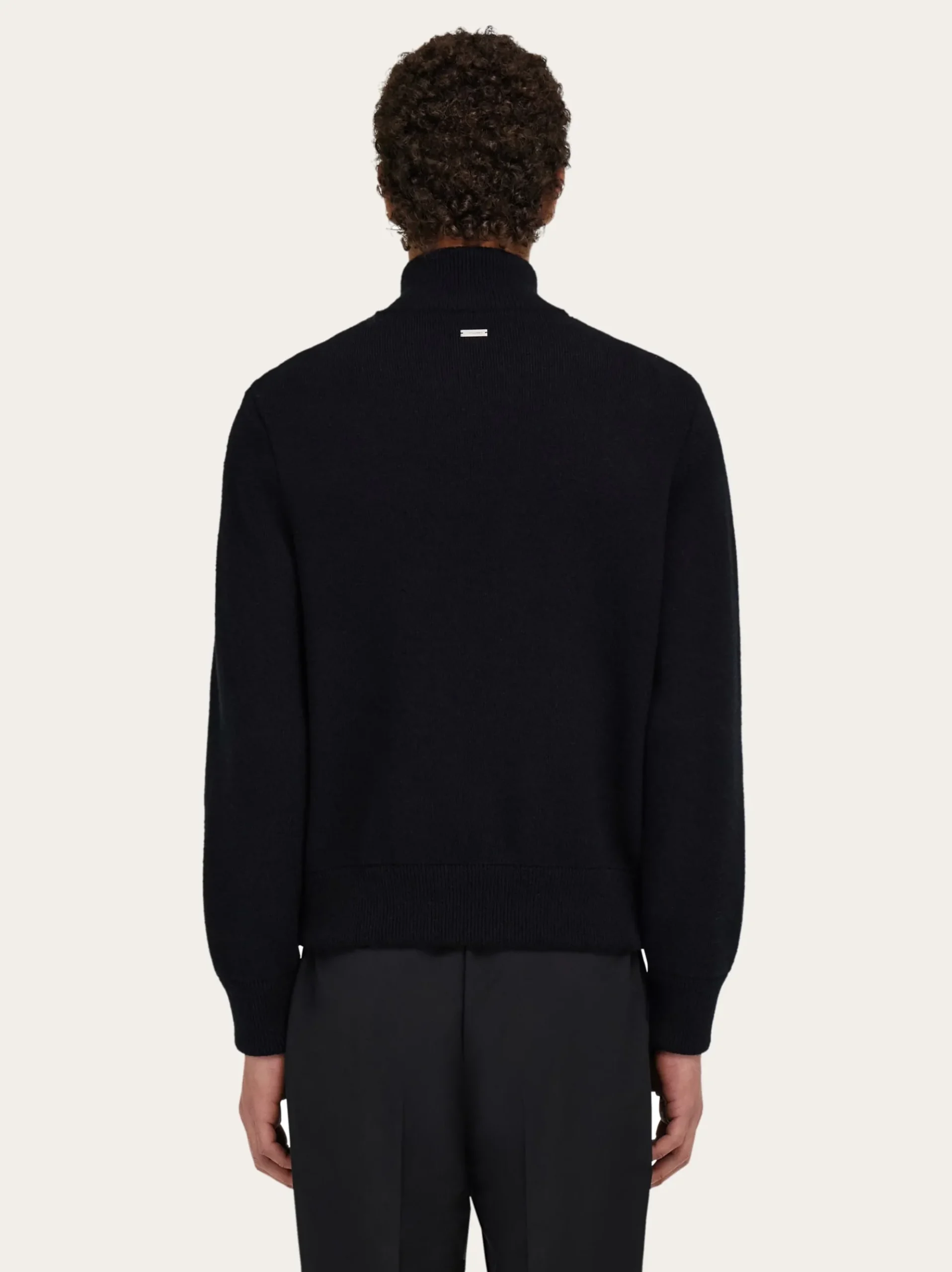 Knitted bomber jacket - Men