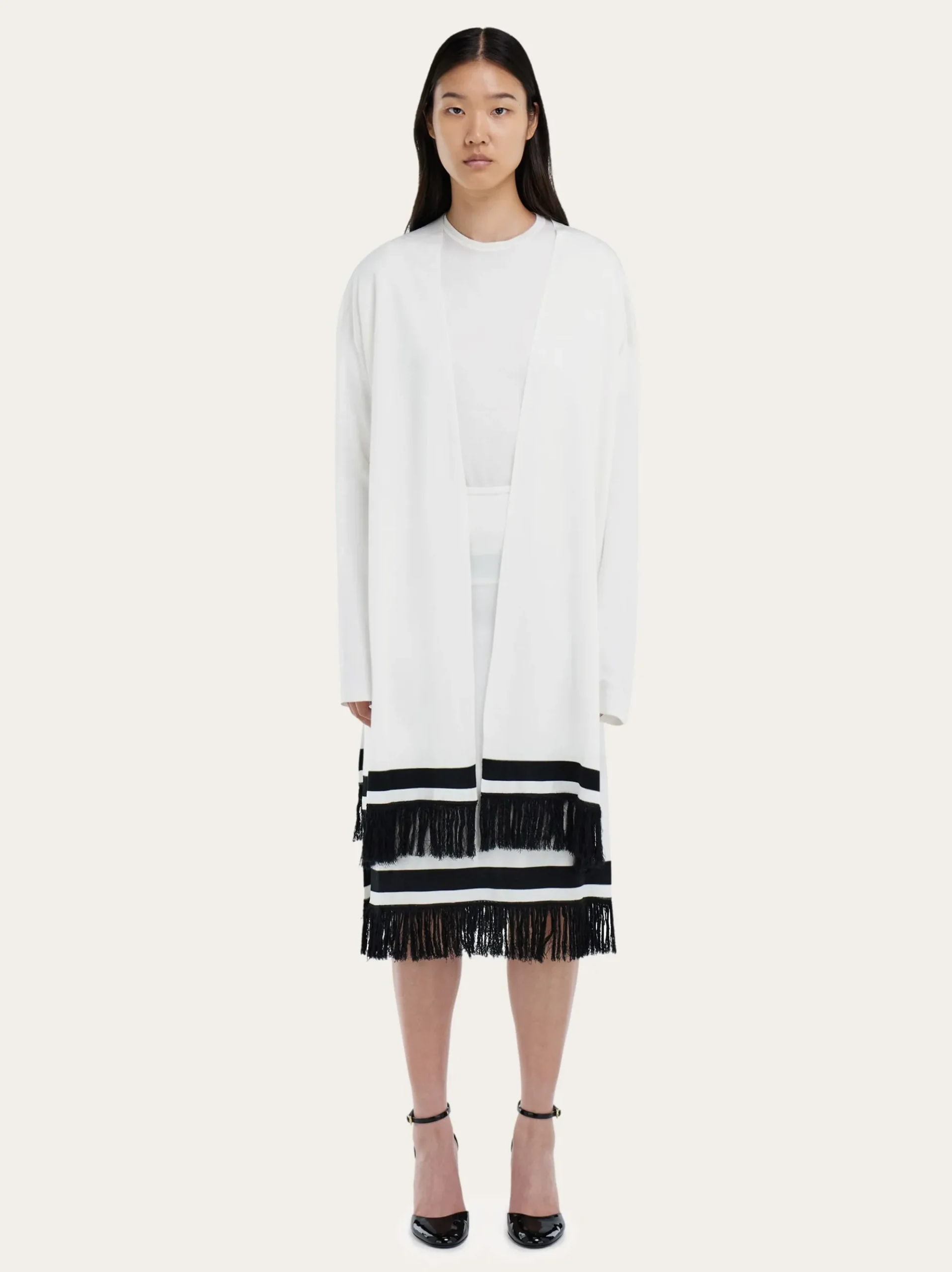Knitted silk T-shirt - Women