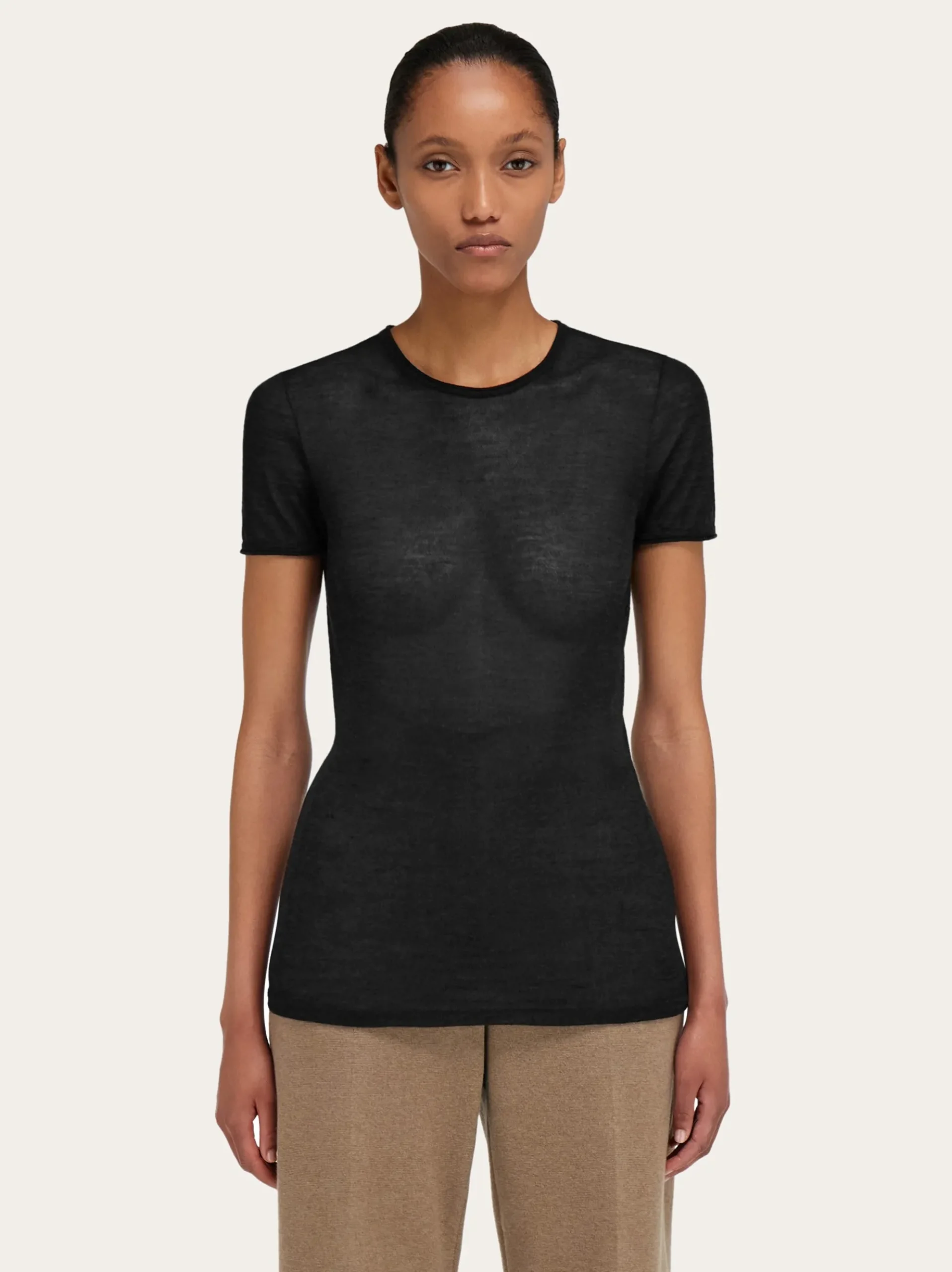 Knitted T-shirt - Women