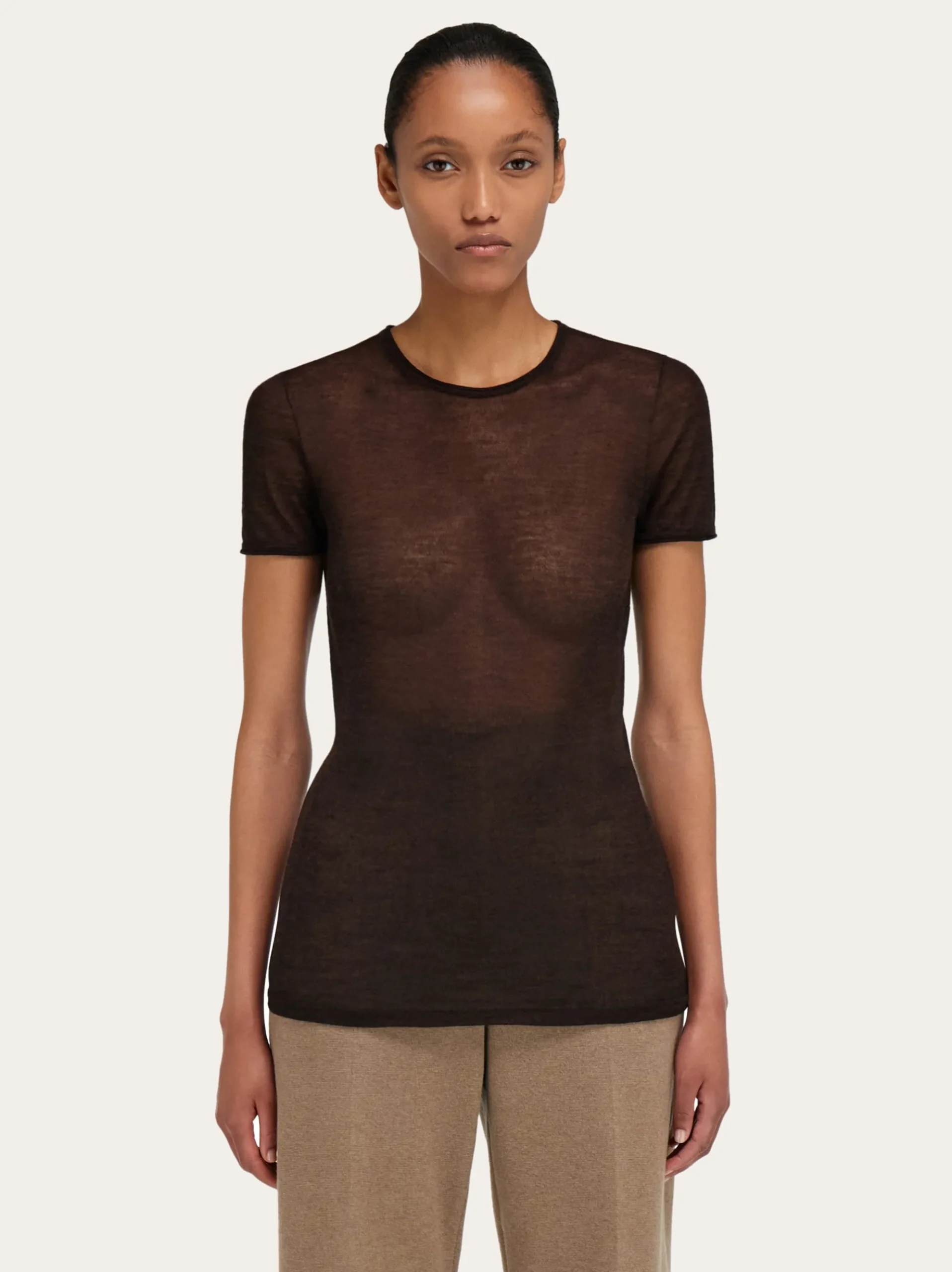 Knitted T-shirt - Women