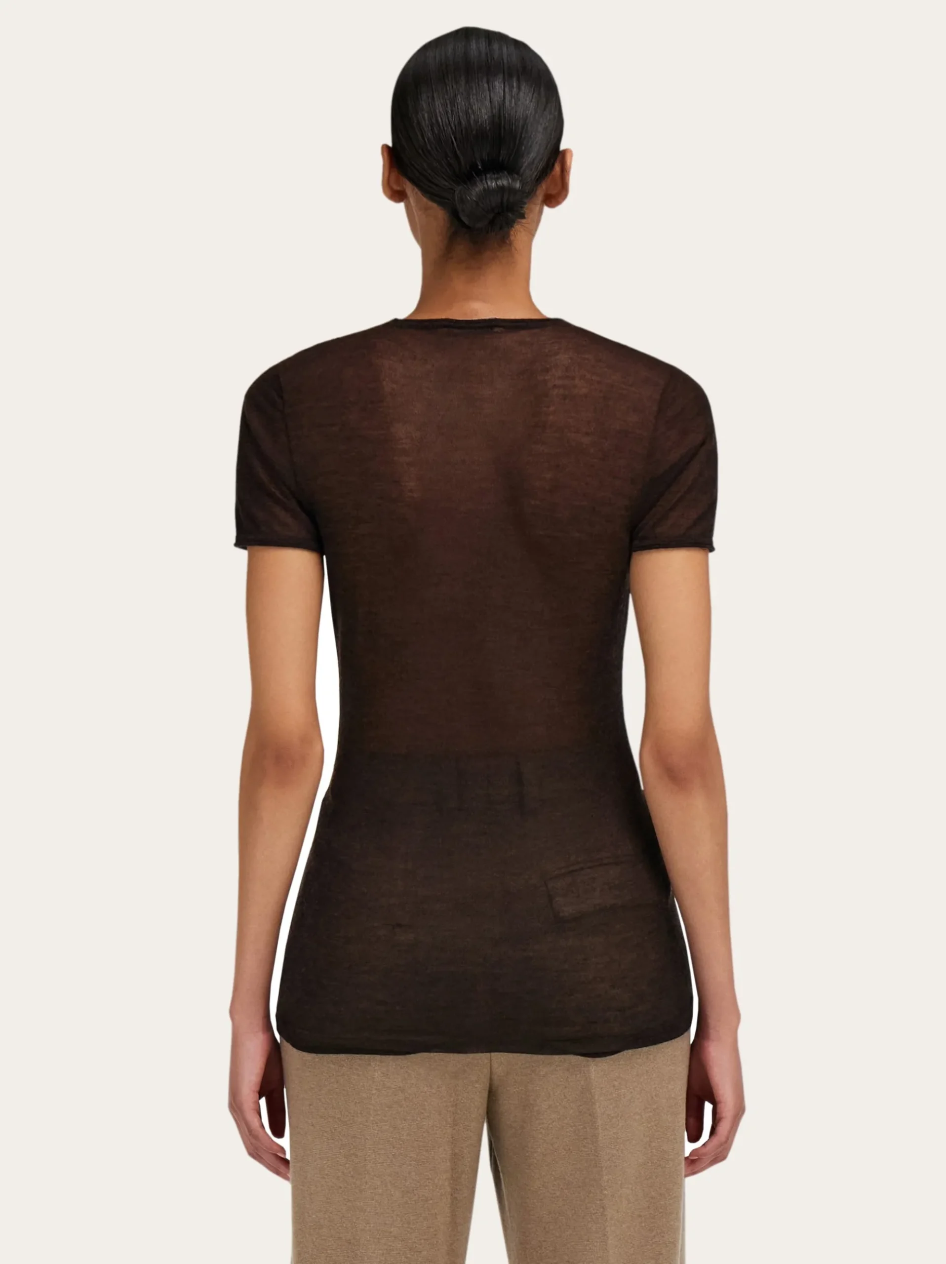 Knitted T-shirt - Women
