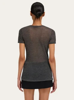 Knitted T-shirt - Women