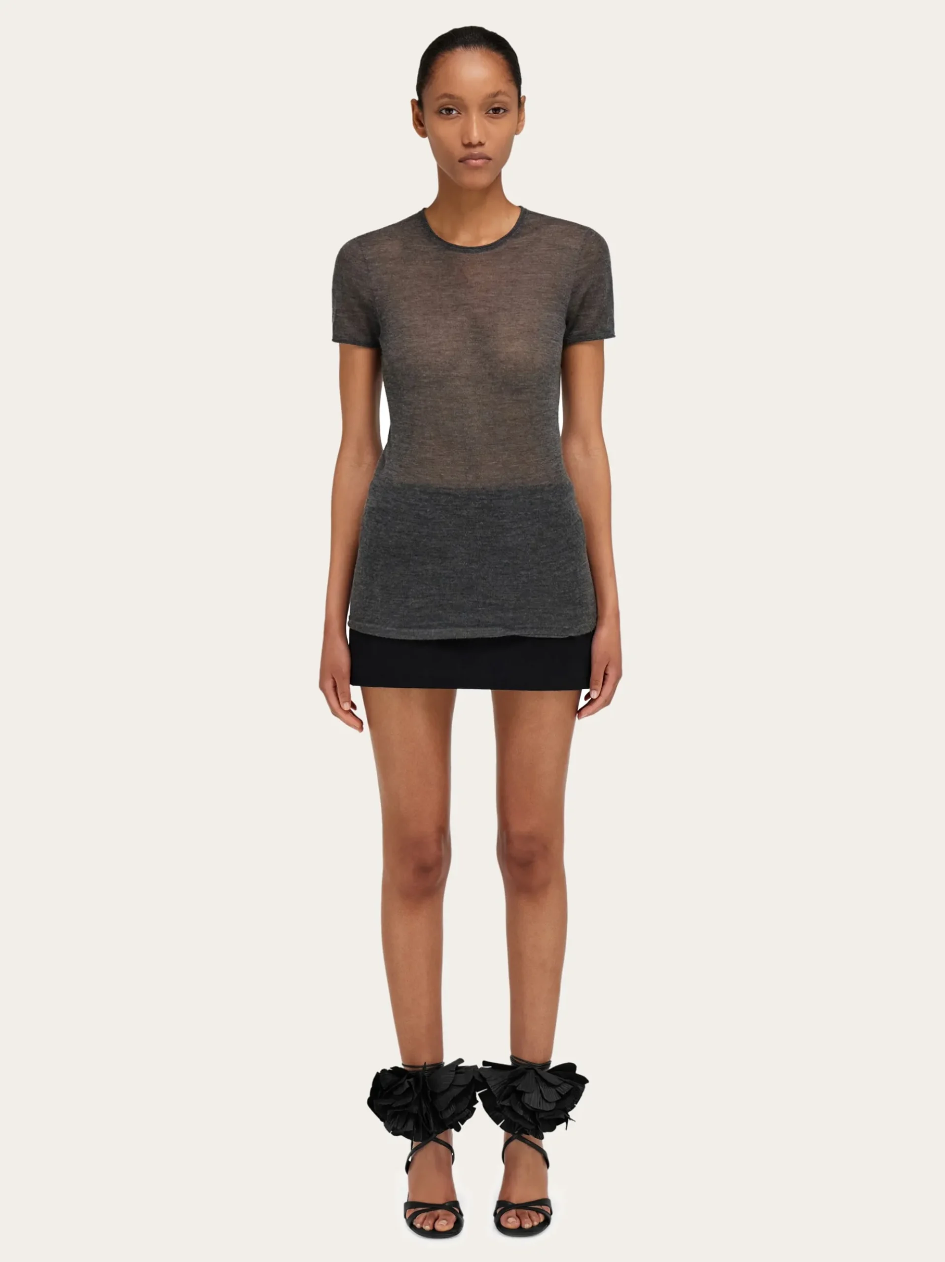 Knitted T-shirt - Women