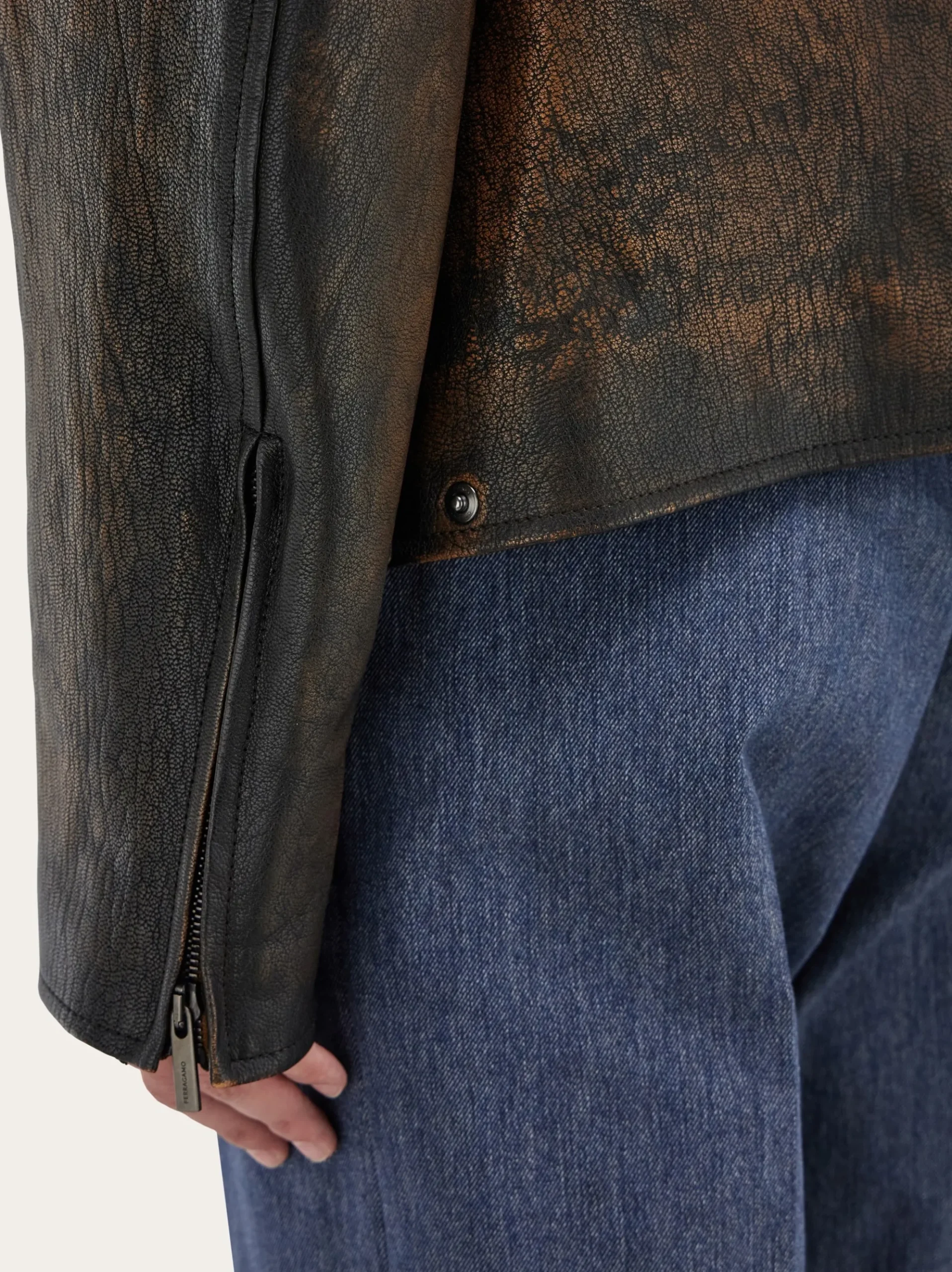 Leather jacket - Men