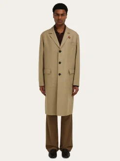 Linen blend duster - Men