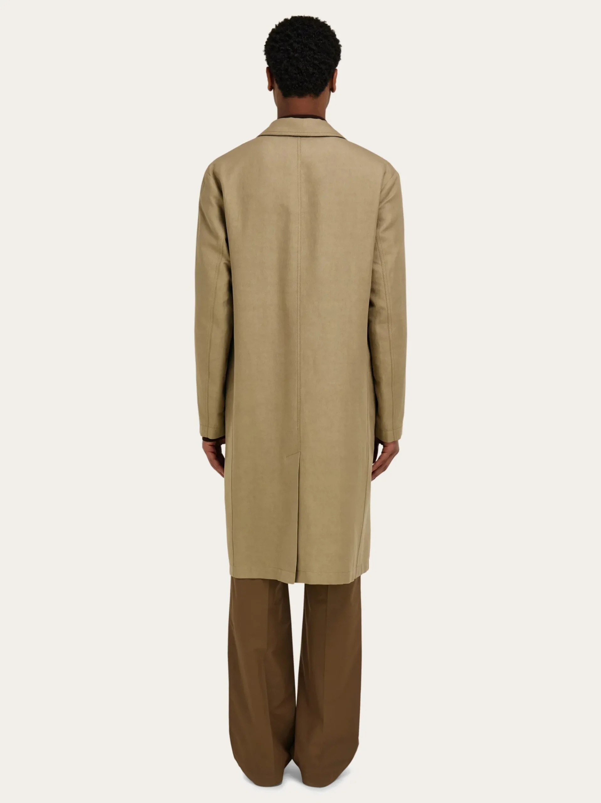 Linen blend duster - Men