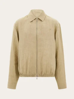 Linen blouson - Men