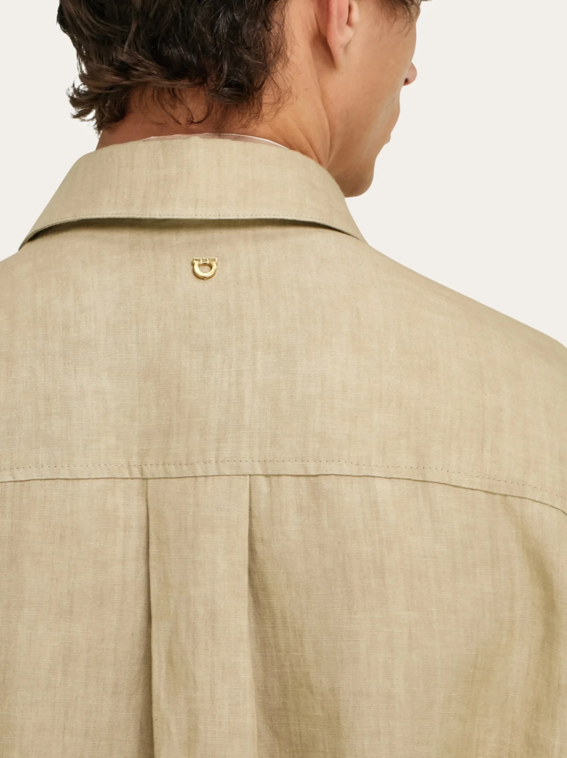 Linen blouson - Men