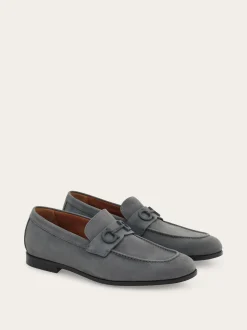 Loafer with Gancini buckle - Men