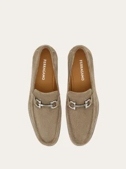 Loafer with Gancini buckle - Men