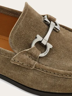 Loafer with Gancini buckle - Men