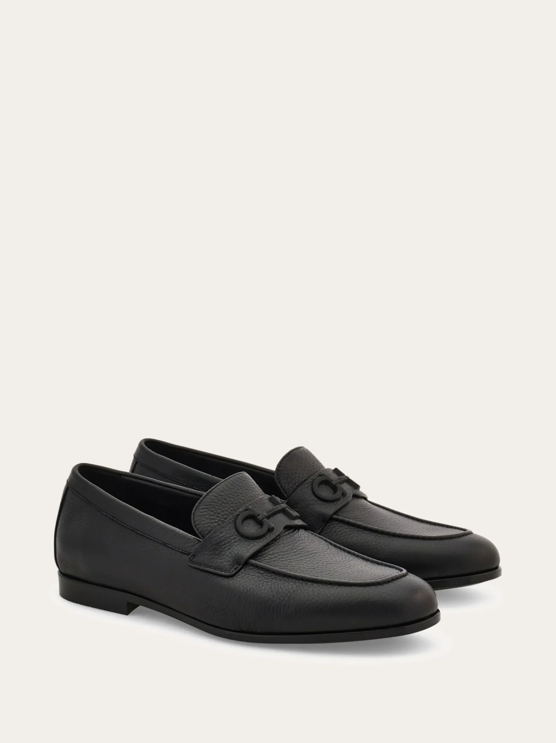 Loafer with Gancini buckle - Men