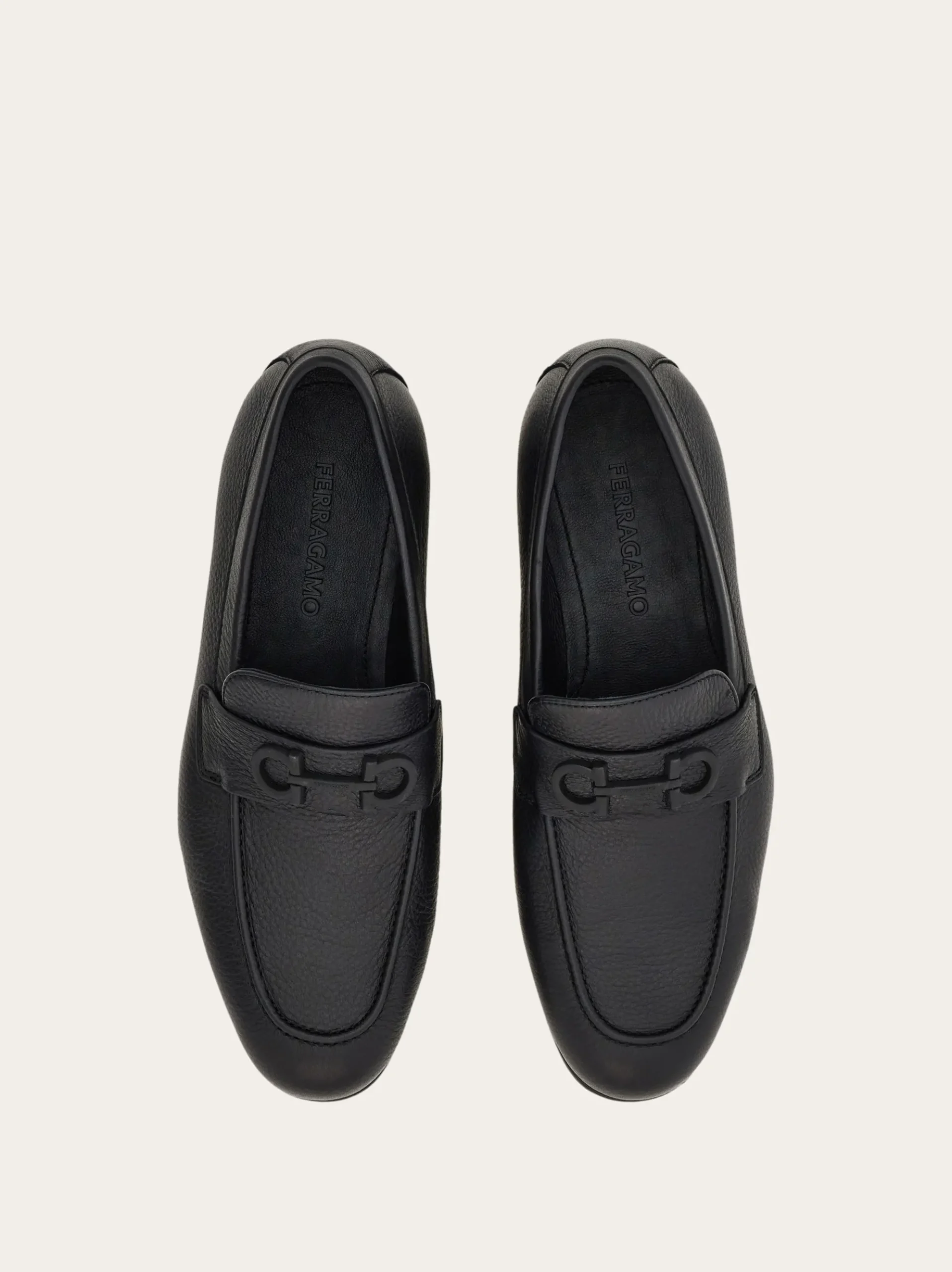 Loafer with Gancini buckle - Men