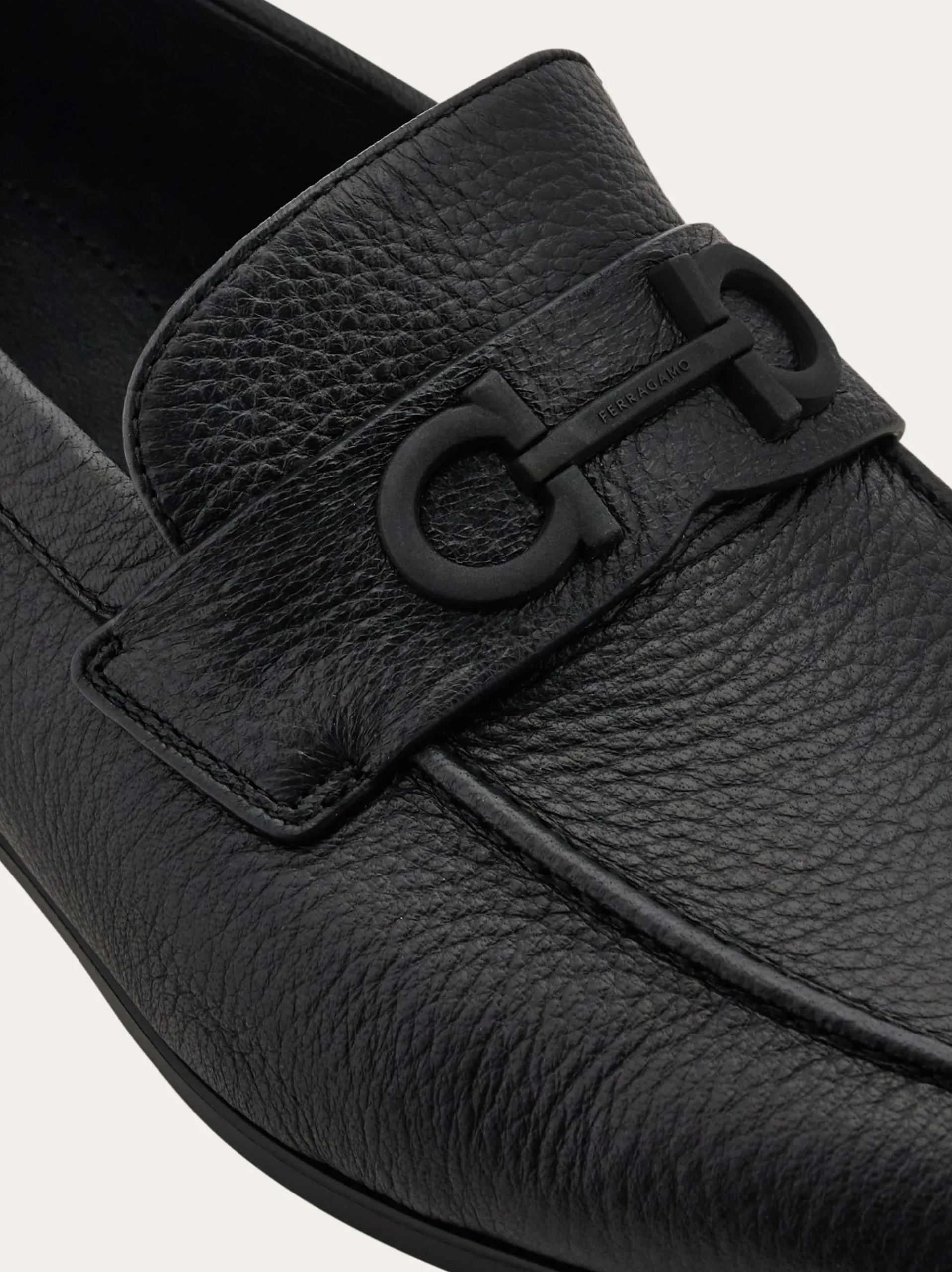 Loafer with Gancini buckle - Men