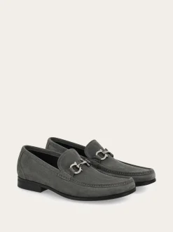 Loafer with Gancini buckle - Men