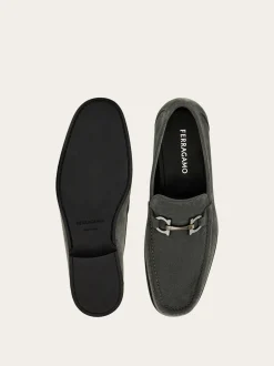 Loafer with Gancini buckle - Men