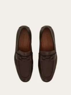 Loafer with Gancini buckle - Men