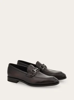Loafer with Gancini buckle - Men